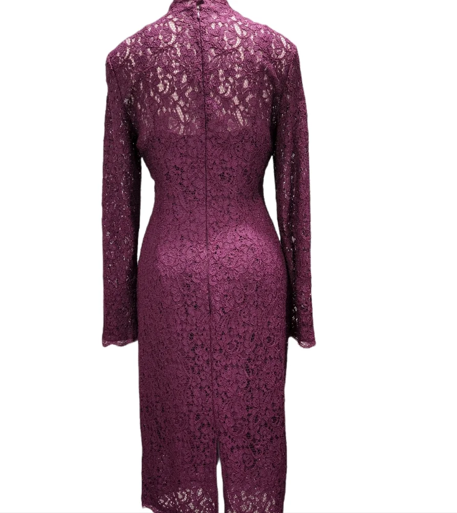 Wine cocktail dress - Picture 2 of 8